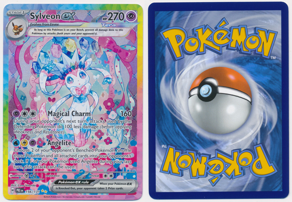 Unique image for Sylveon ex (Alt Full Art) - 156/131