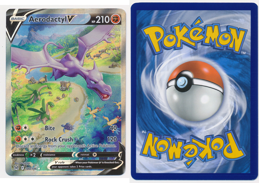 Unique image for Aerodactyl V (Alt Full Art) - 180/196