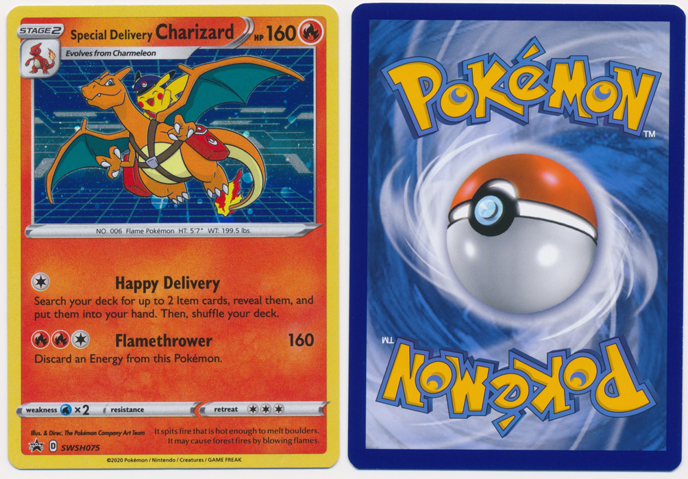 Unique image for Special Delivery Charizard - SWSH075