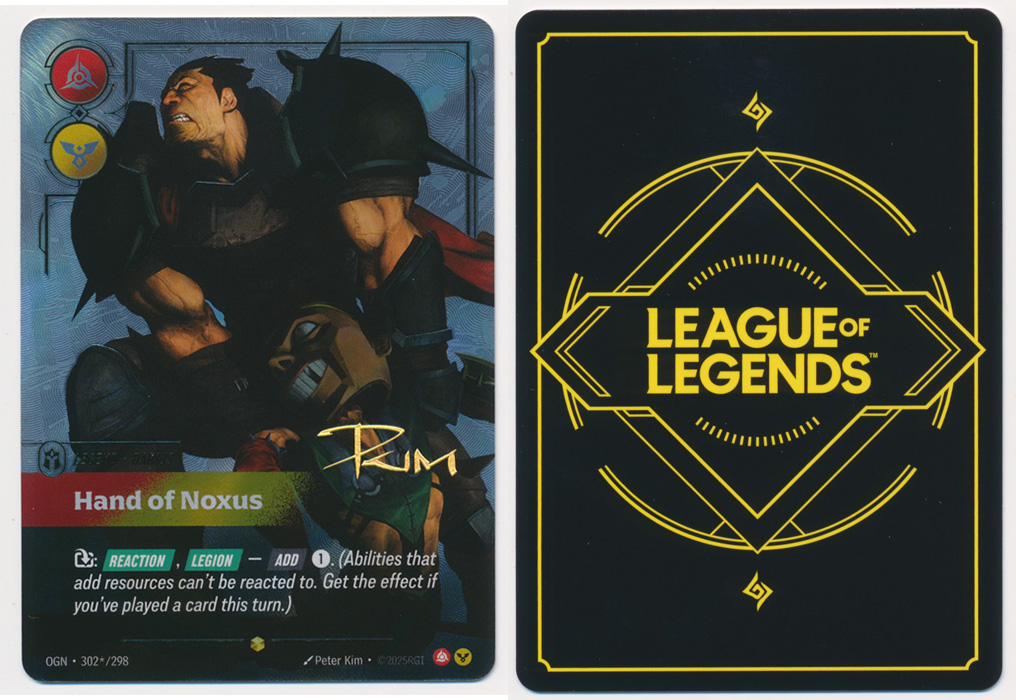 Unique image for Darius - Hand of Noxus (Signature Alternate Art)