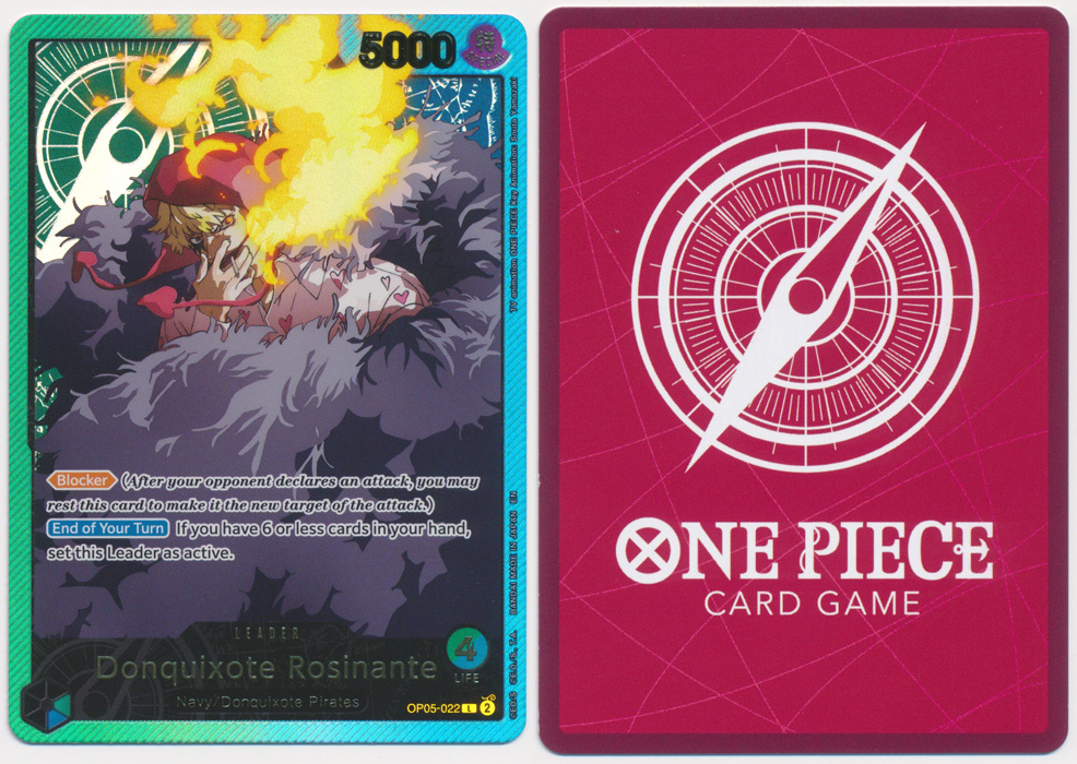 Unique image for Donquixote Rosinante (022) (SP) (Leader)