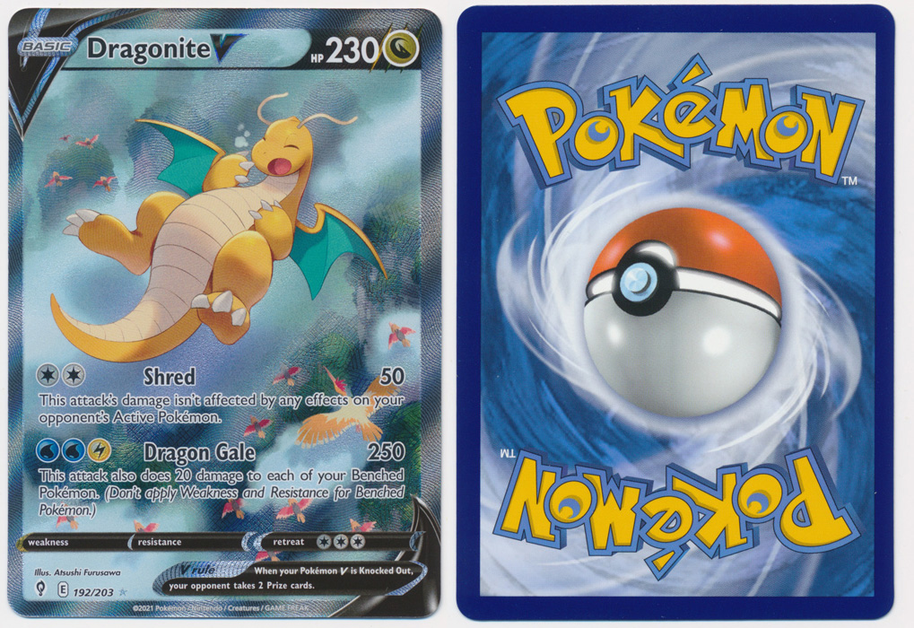 Unique image for Dragonite V (Alt Full Art) - 192/203