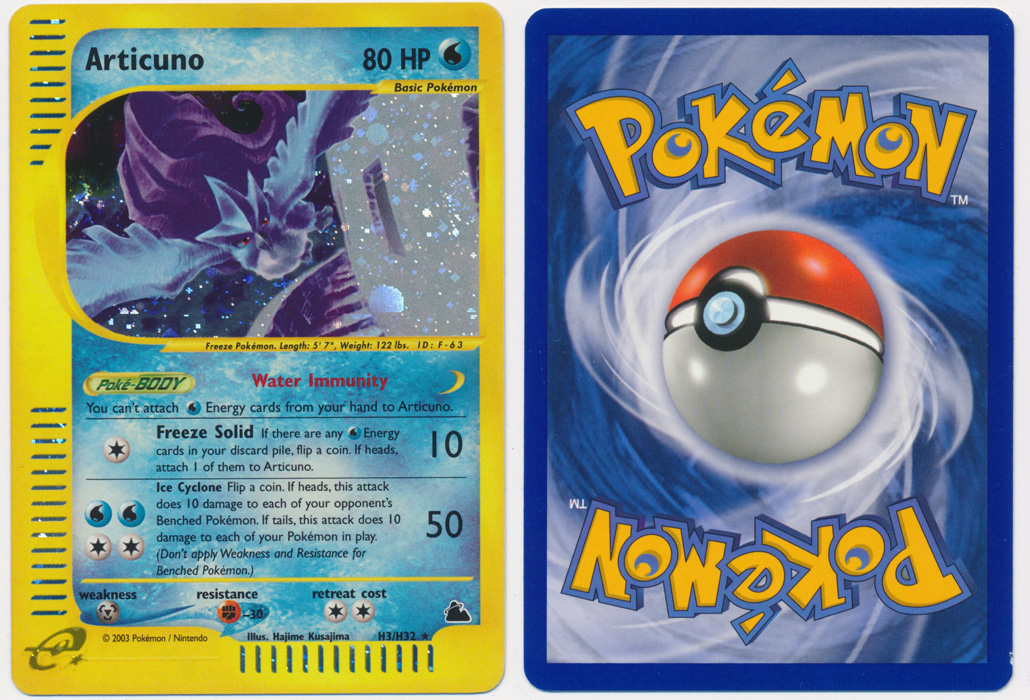 Unique image for Articuno - H3/H32