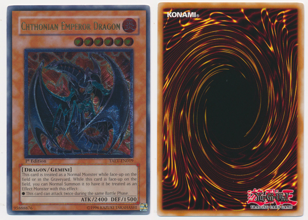 Unique image for Chthonian Emperor Dragon (Ultimate Rare)