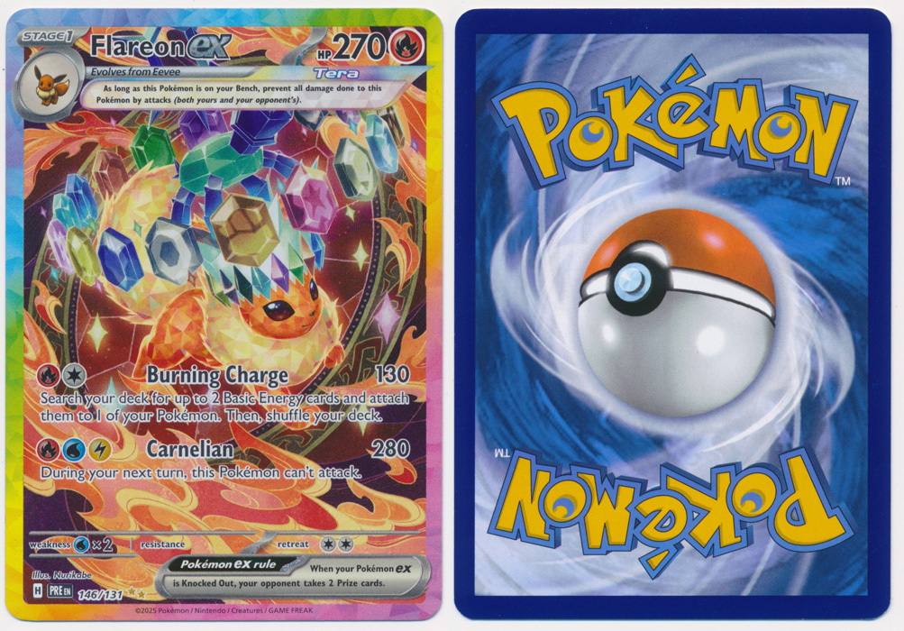 Unique image for Flareon ex (Alt Full Art) - 146/131