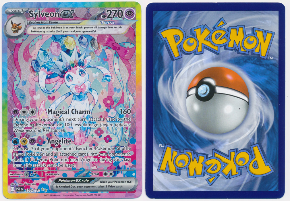 Unique image for Sylveon ex (Alt Full Art) - 156/131