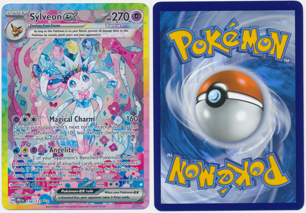 Unique image for Sylveon ex (Alt Full Art) - 156/131