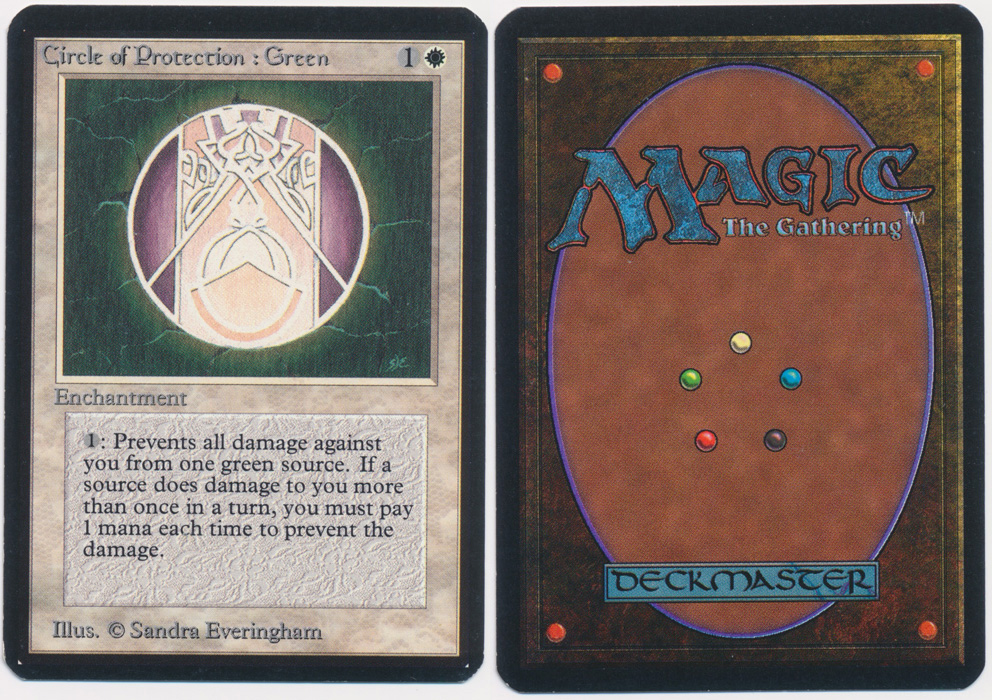 Unique image for Circle of Protection: Green