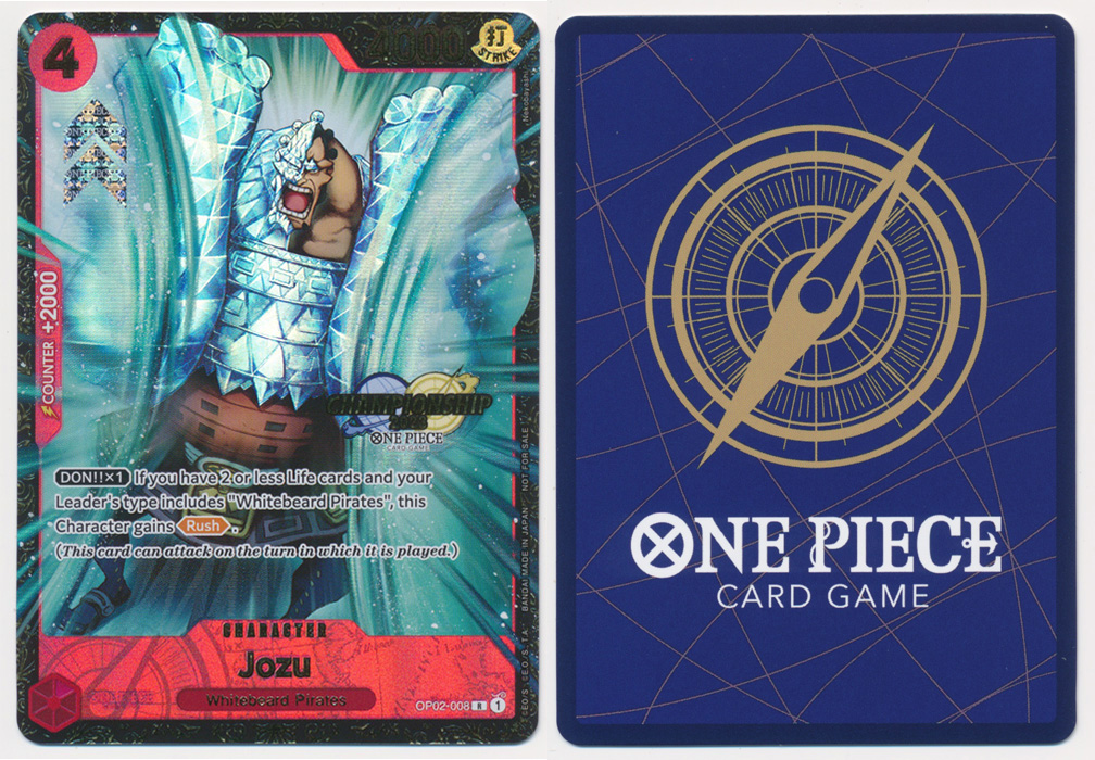 Unique image for Jozu (Gold in Border) (Championship 2023)