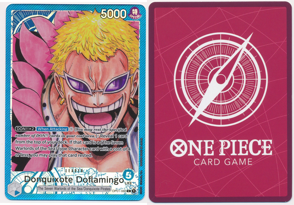 Unique image for Donquixote Doflamingo (060) (Parallel) (Face)