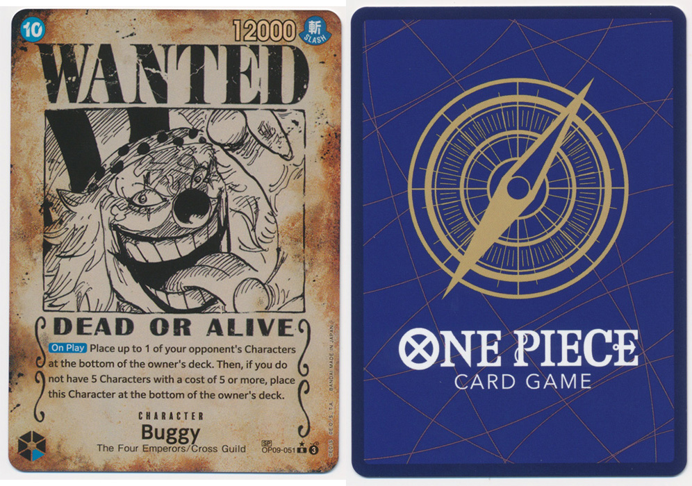 Unique image for Buggy (051) (Wanted Poster)