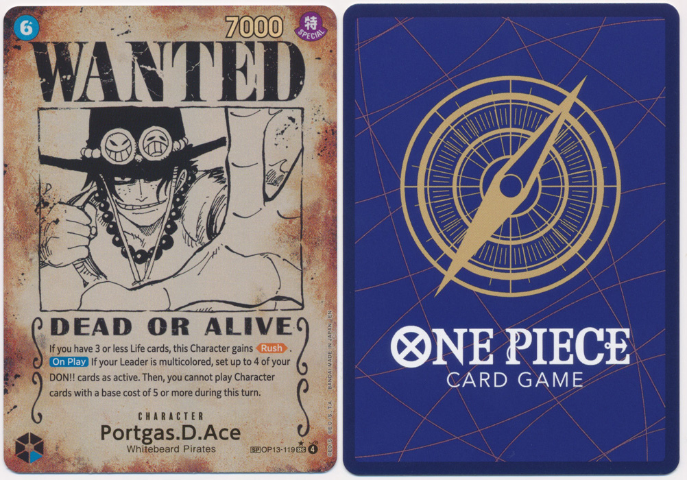 Unique image for Portgas.D.Ace (119) (Wanted Poster)
