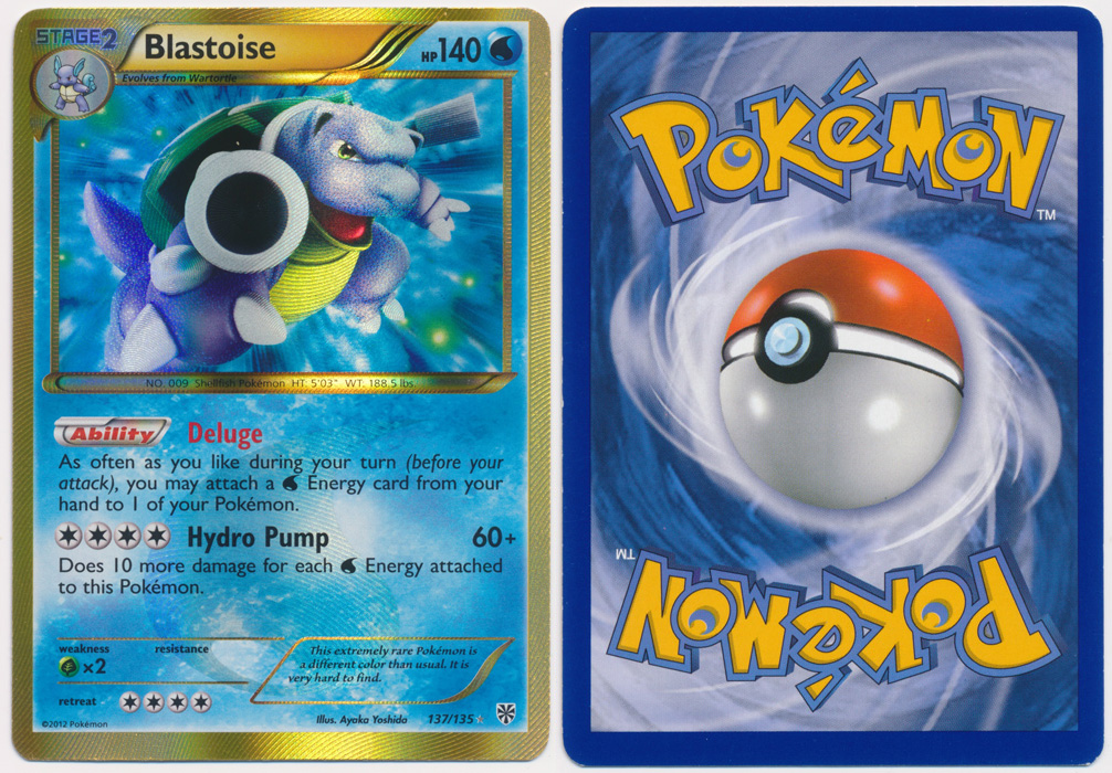 Unique image for Blastoise (Secret Rare) - 137/135