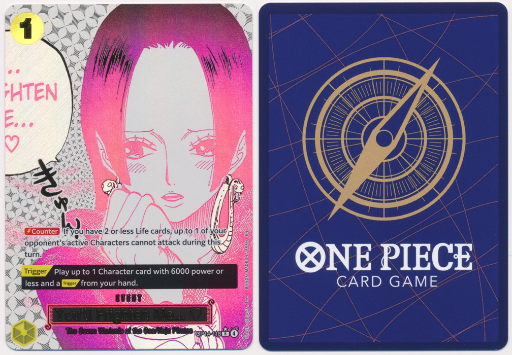 Unique image for You'll Frighten Me... (Alternate Art)