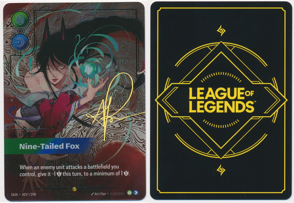 Unique image for Ahri - Nine-Tailed Fox (Signature Alternate Art)