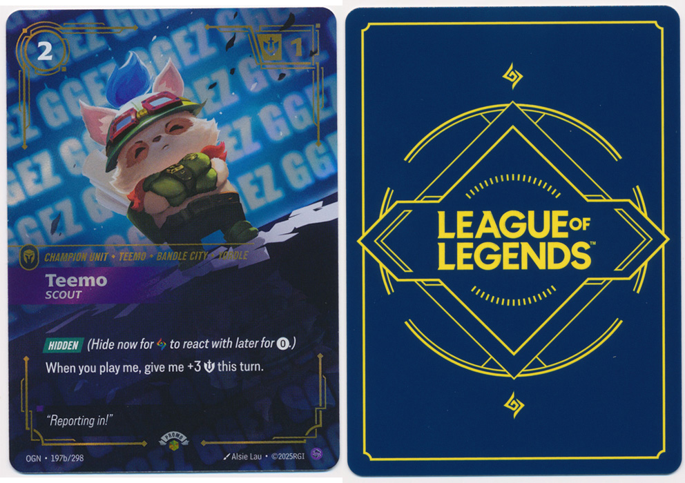 Unique image for Teemo - Scout (GG EZ Promo)