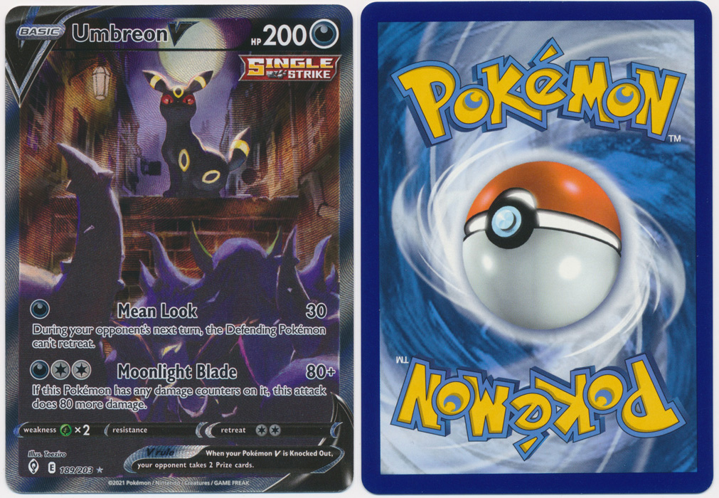 Unique image for Umbreon V (Alt Full Art) - 189/203