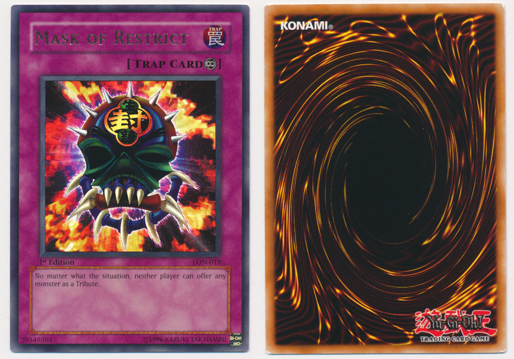 Unique image for Mask of Restrict