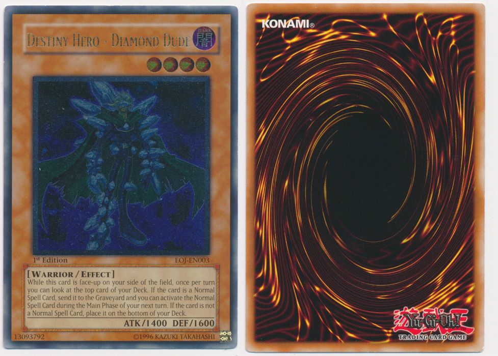 Unique image for Destiny Hero - Diamond Dude (Ultimate Rare)