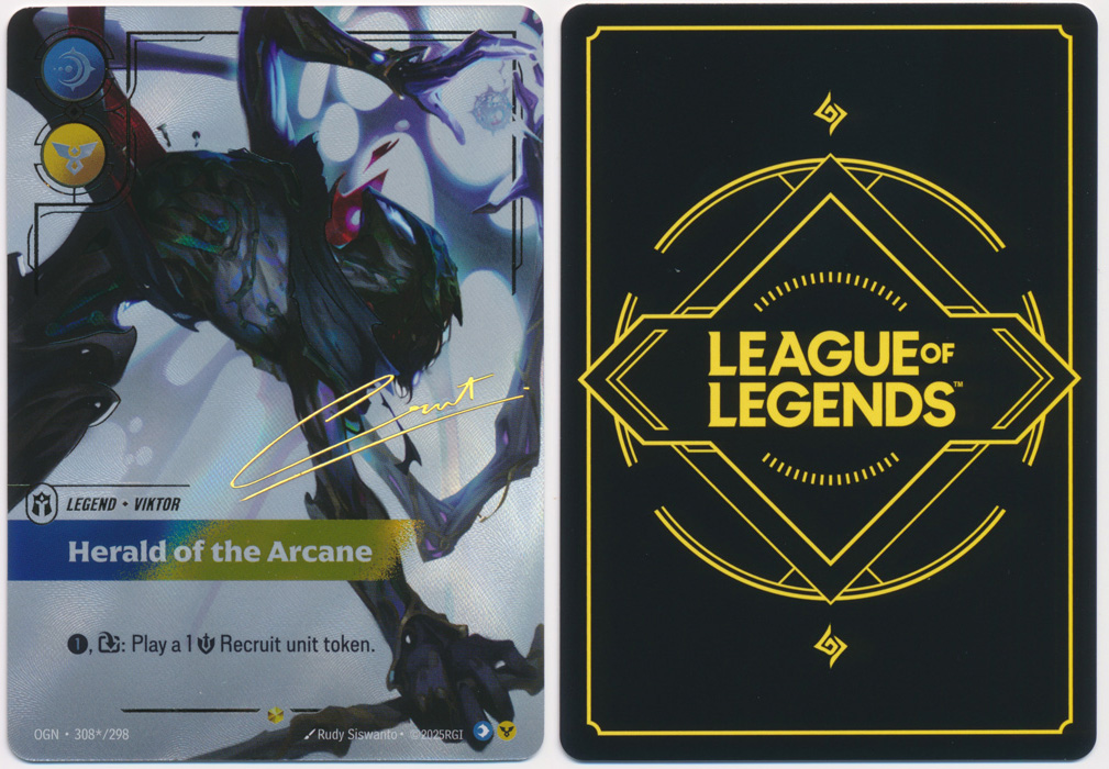 Unique image for Viktor - Herald of the Arcane (Signature Alternate Art)