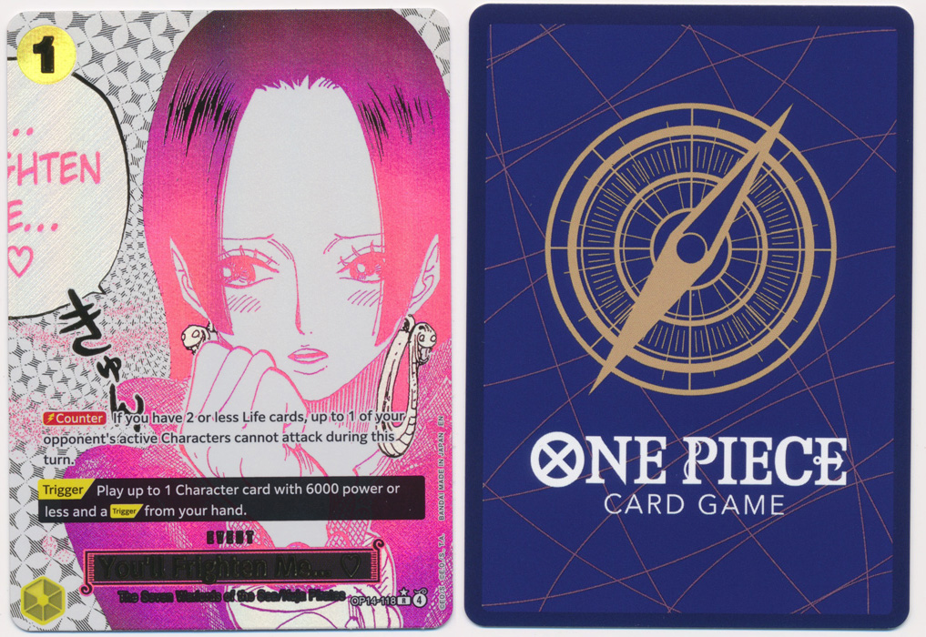 Unique image for You'll Frighten Me... (Alternate Art)