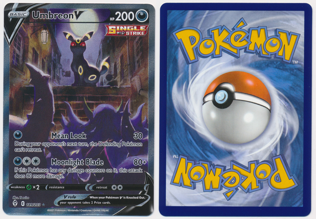 Unique image for Umbreon V (Alt Full Art) - 189/203