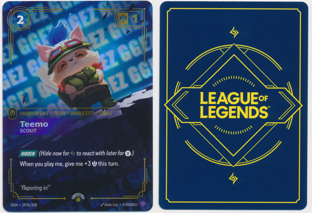 Unique image for Teemo - Scout (GG EZ Promo)