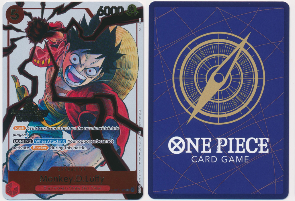 Unique image for Monkey.D.Luffy (012) (3rd Anniversary Winner)