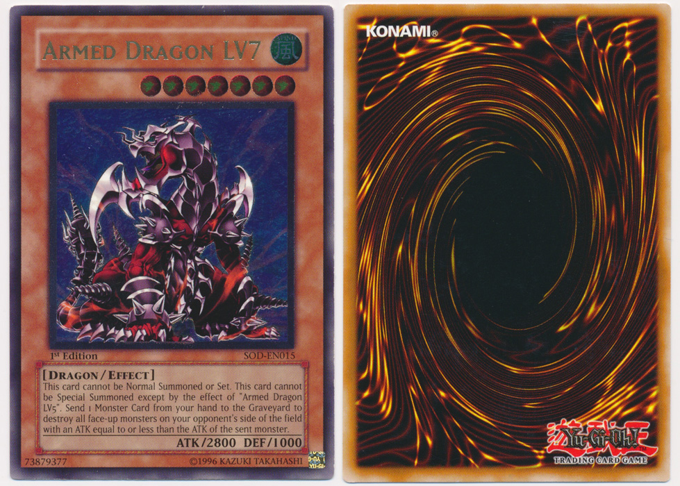 Unique image for Armed Dragon LV7 (Ultimate Rare)