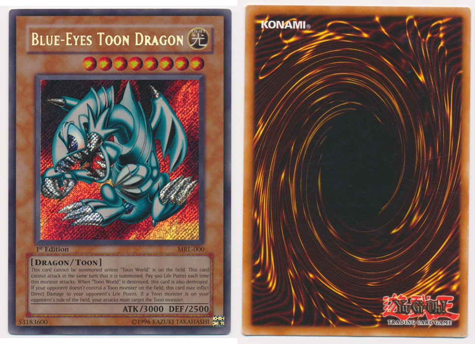 Unique image for Blue-Eyes Toon Dragon