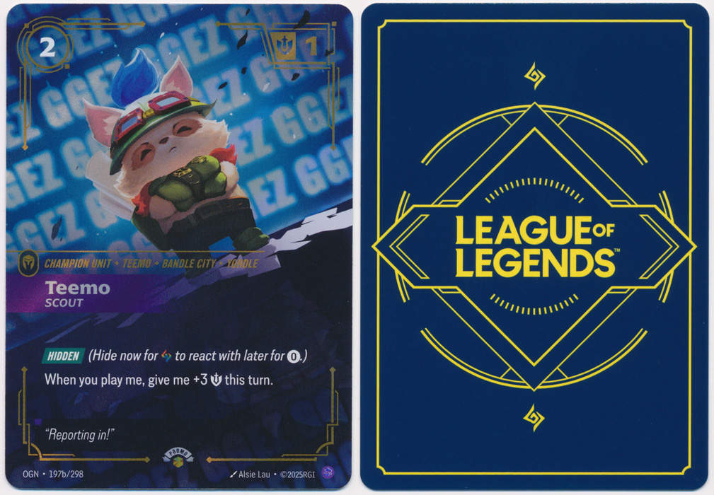 Unique image for Teemo - Scout (GG EZ Promo)