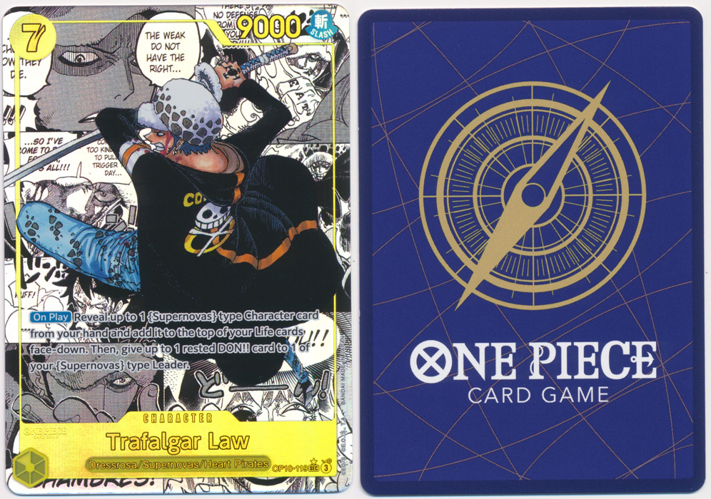 Unique image for Trafalgar Law (119) (Parallel) (Manga)