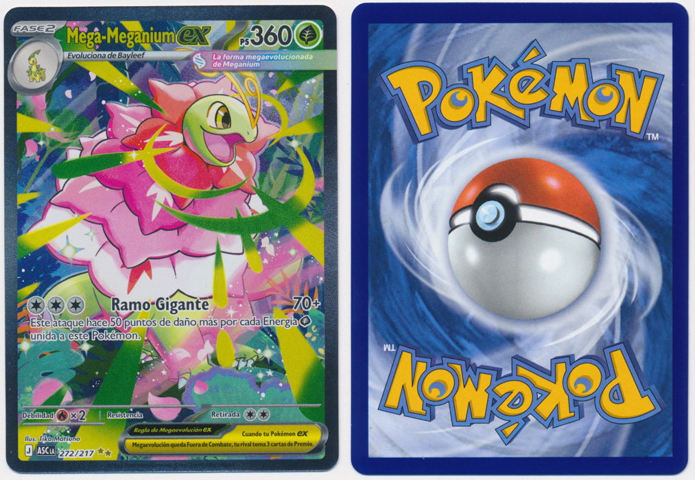 Unique image for Mega Meganium ex (Alt Full Art) - 272/217