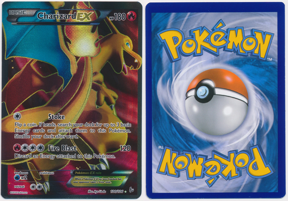Unique image for Charizard-EX (Full Art) - 100/106