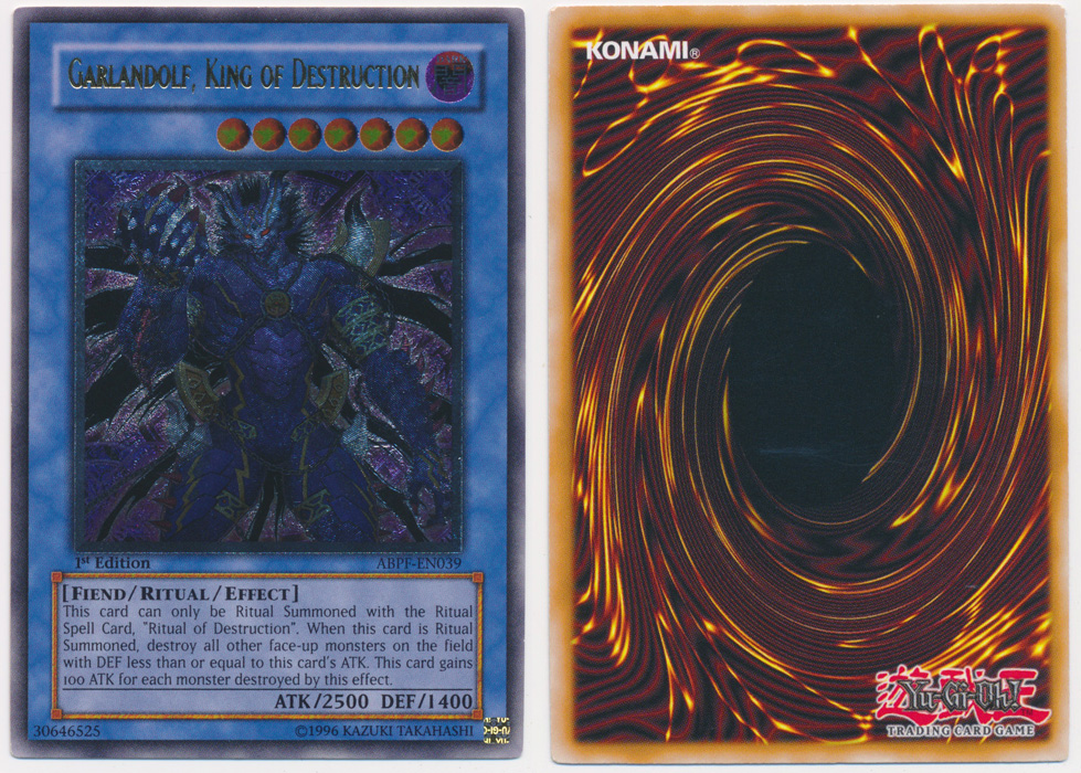 Unique image for Garlandolf, King of Destruction (Ultimate Rare)