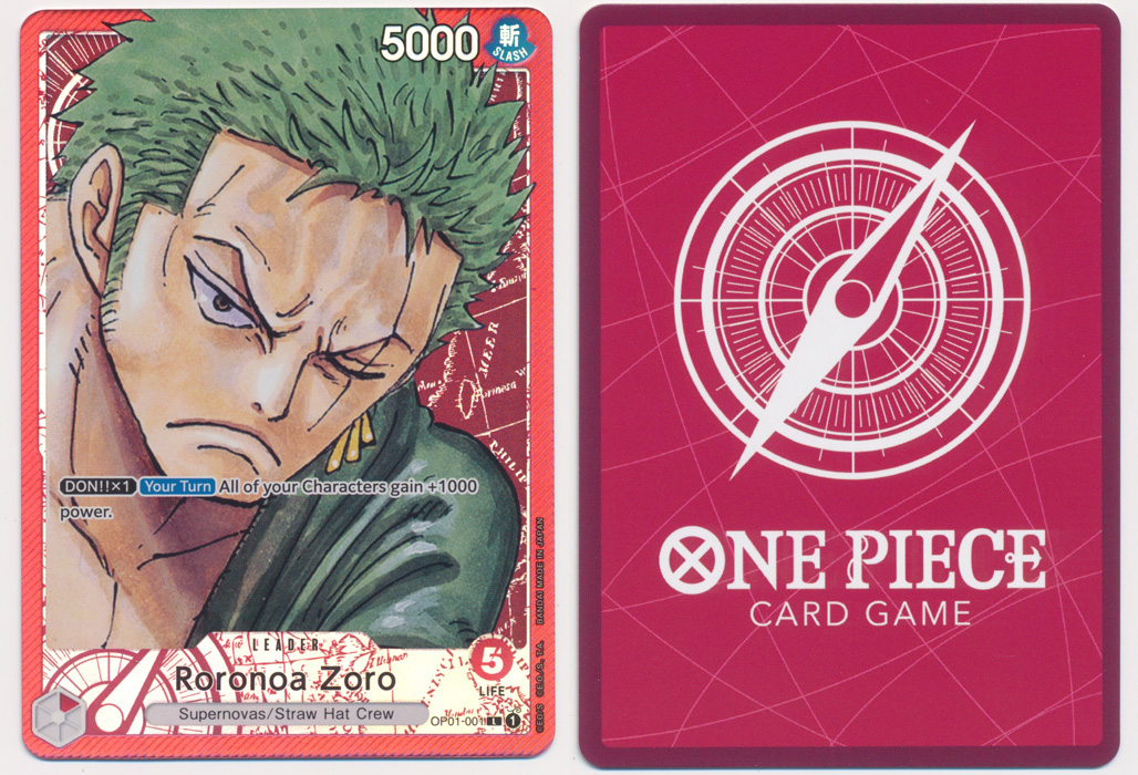 Unique image for Roronoa Zoro (001) (Parallel)