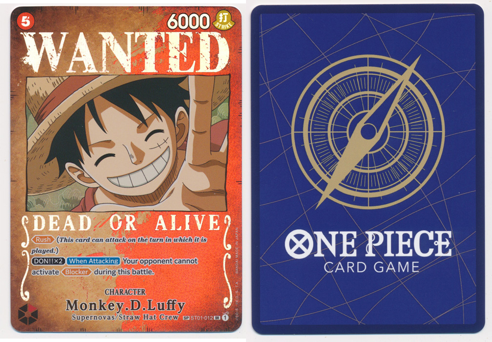 Unique image for Monkey.D.Luffy (012) (Wanted Poster)