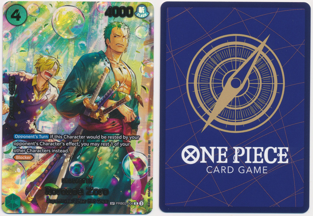 Unique image for Roronoa Zoro (006) (SP)