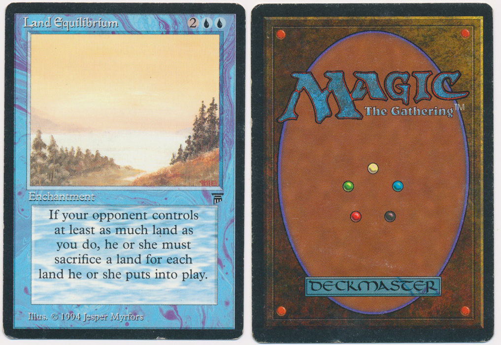 Unique image for Land Equilibrium