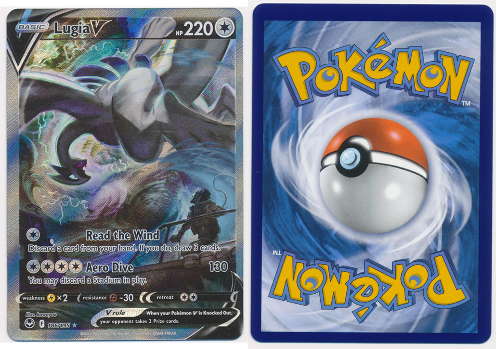 Unique image for Lugia V (Alt Full Art) - 186/195