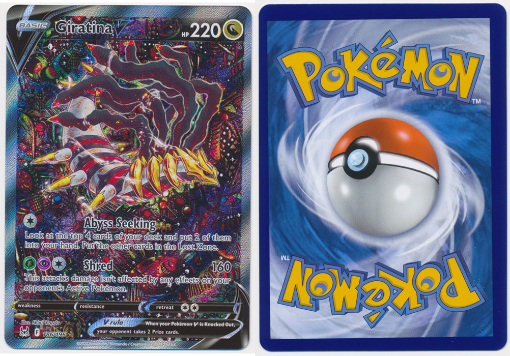 Unique image for Giratina V (Alt Full Art) - 186/196