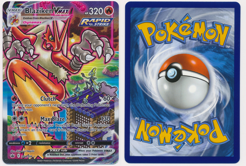 Unique image for Blaziken VMAX (Alt Secret Rare) - 201/198