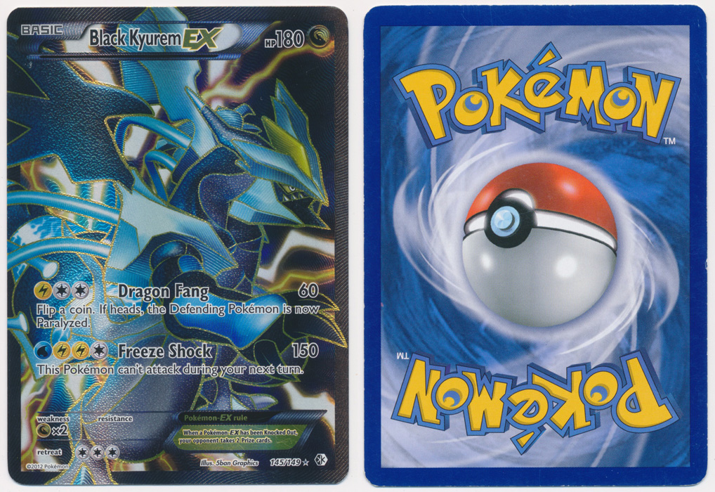 Unique image for Black Kyurem-EX (Full Art) - 145/149