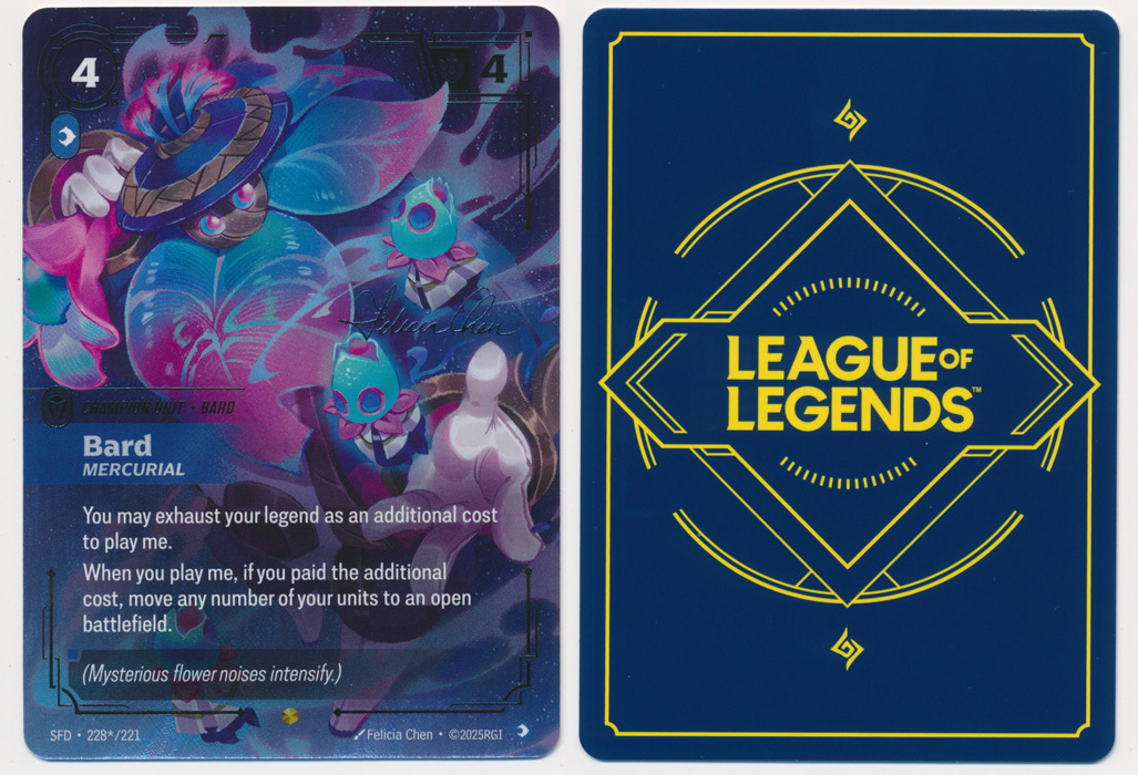 Unique image for Bard - Mercurial (Signature Alternate Art)