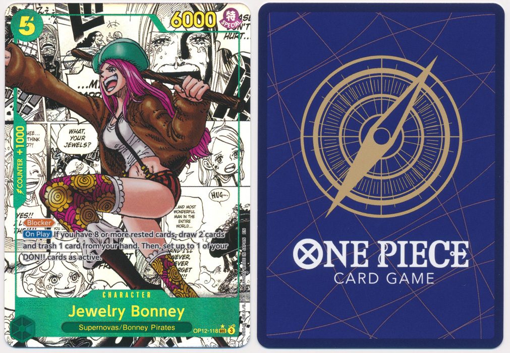 Unique image for Jewelry Bonney (118) (Alternate Art) (Manga)
