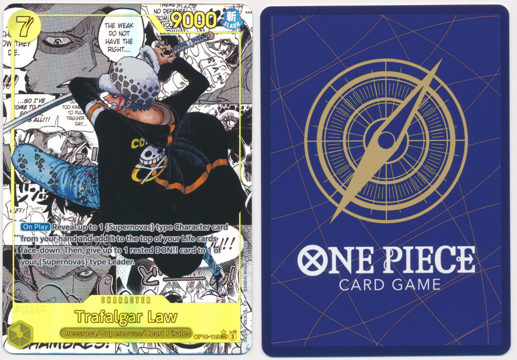 Unique image for Trafalgar Law (119) (Parallel) (Manga)