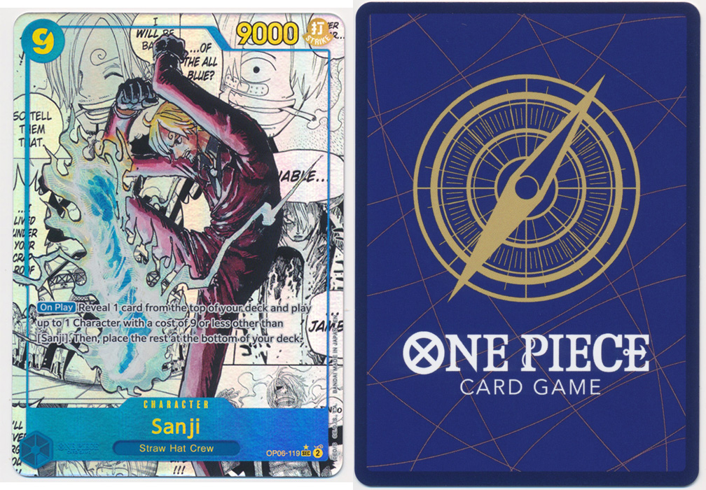 Unique image for Sanji (Parallel) (Alternate Art) (Manga)