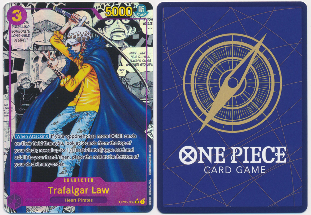 Unique image for Trafalgar Law (069) (Parallel) (Manga)