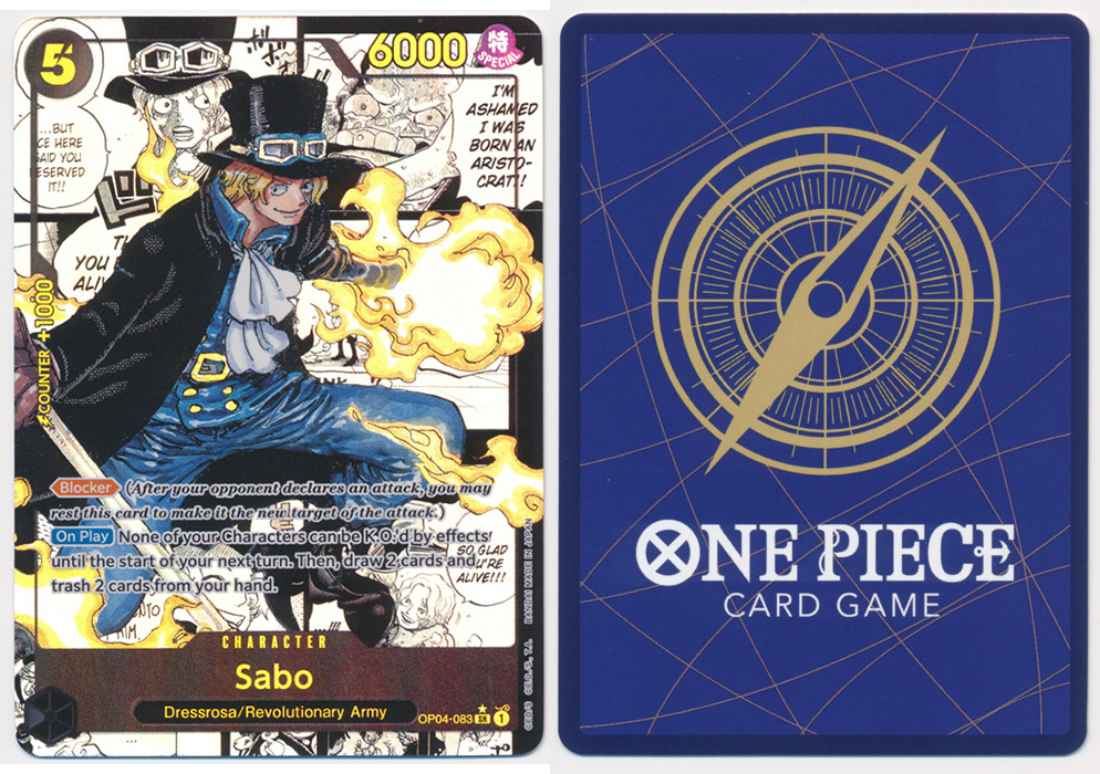 Unique image for Sabo (Parallel) (Alternate Art) (Manga)