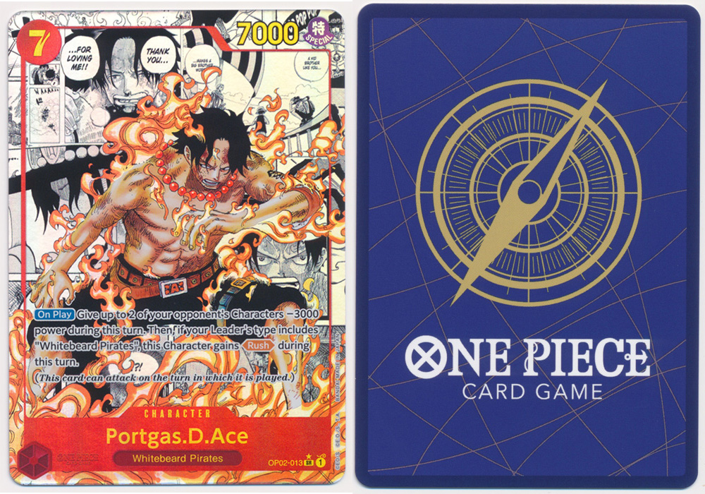 Unique image for Portgas.D.Ace (013) (Parallel) (Manga) (PRB-01)